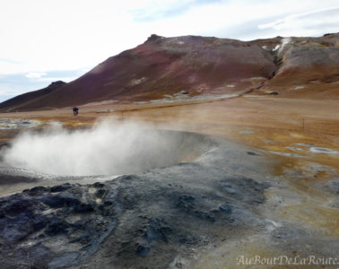 Site geothermique de Hverir